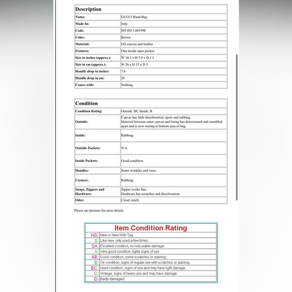 Gucci Monogram Brown Shoulder Bag - Picture 16 of 16